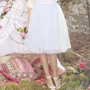 Lauren Conrad Size XL Blue Tulle Skirt Disney Cinderella